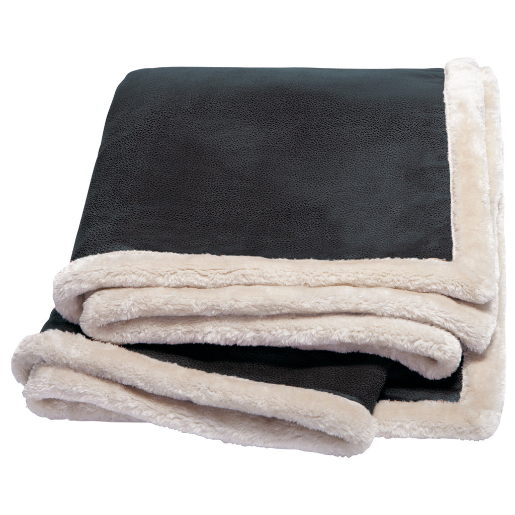 JCK25 Kanata Faux Leather Throw