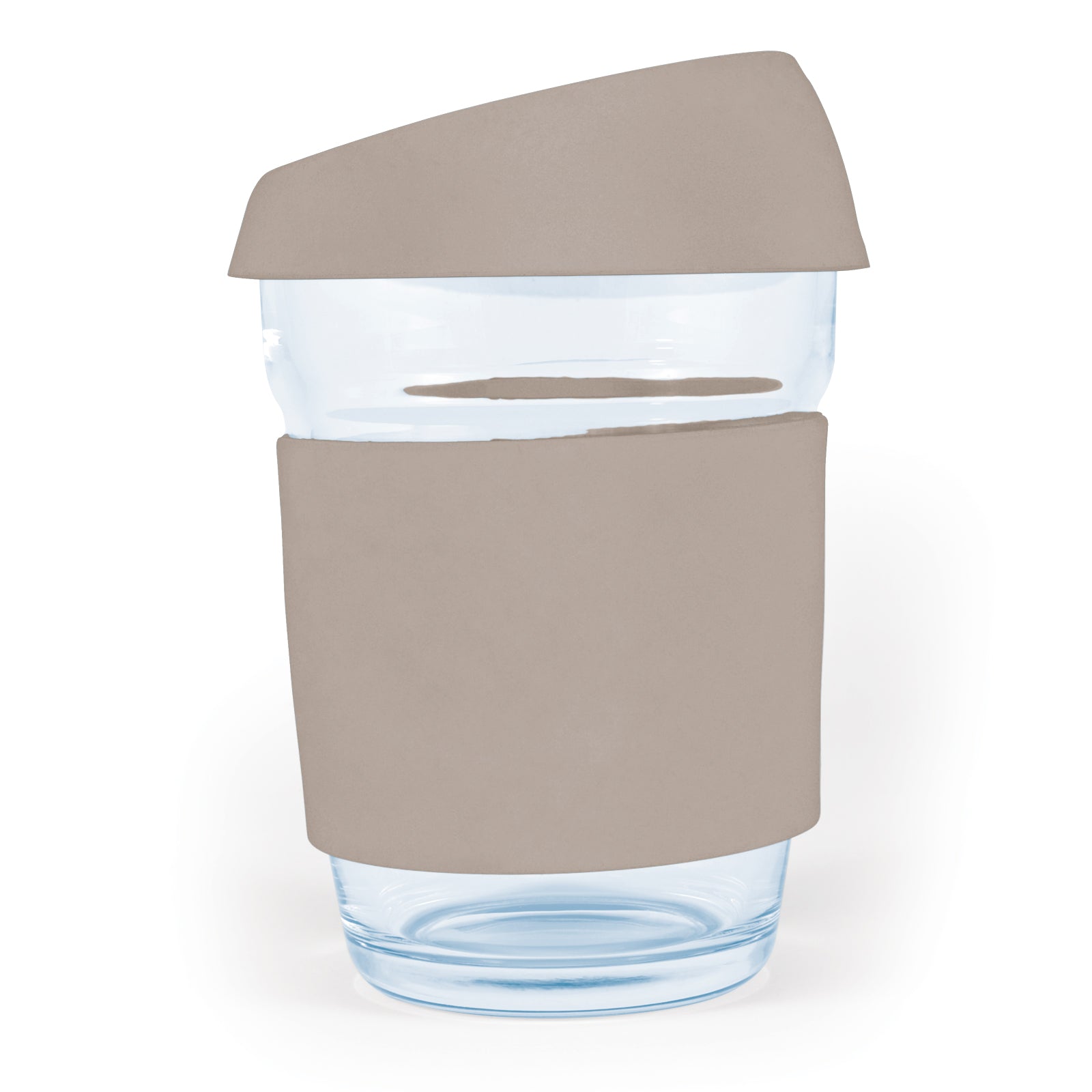 JCLL0427 Vienna Glass Coffee Cup / Silicone Lid