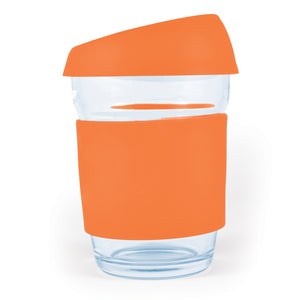 JCLL0427 Vienna Glass Coffee Cup / Silicone Lid