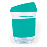 JCLL0427 Vienna Glass Coffee Cup / Silicone Lid