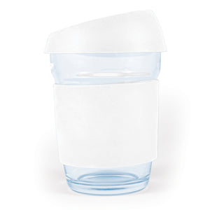 JCLL0427 Vienna Glass Coffee Cup / Silicone Lid