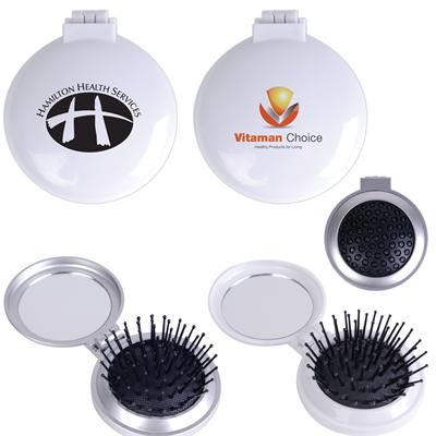 Compact Pop Up Brush / Mirror Set  #RP1634