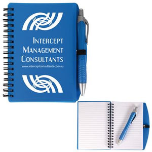 Scribe Spiral Notebook with Pen  #JC2655