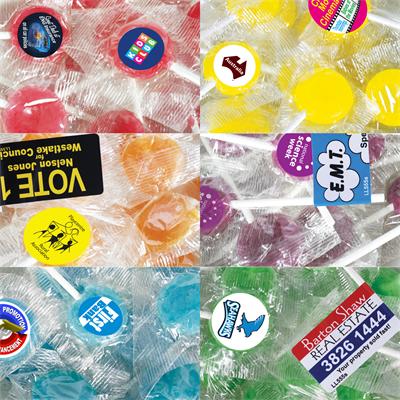 Corporate Colour Lollipops  #RP560