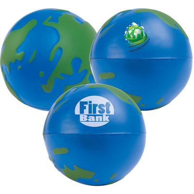 JC630 2 Colour World Globe Stress Reliever