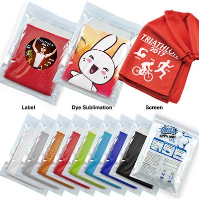 Chill Cooling Towel in Pouch  #RP8370