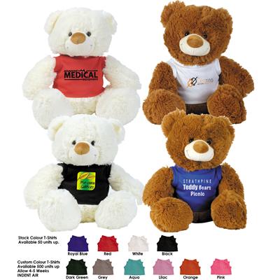 Coconut (White) and Coco (Brown) Plush Teddy Bear  #RP88120