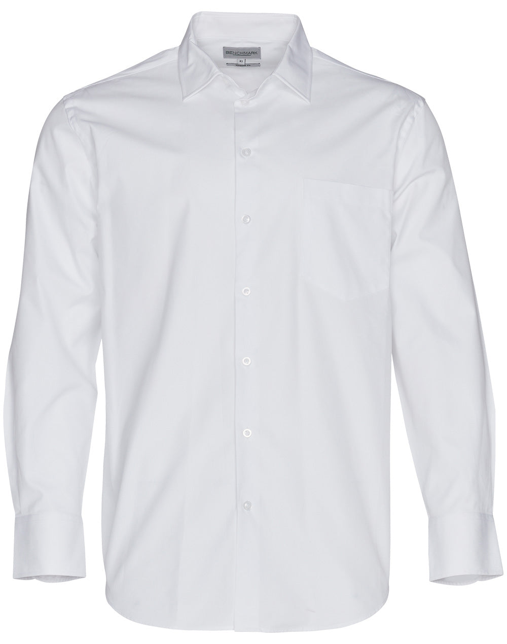 JCM7040L Men's CVC Oxford Long Sleeve Shirt