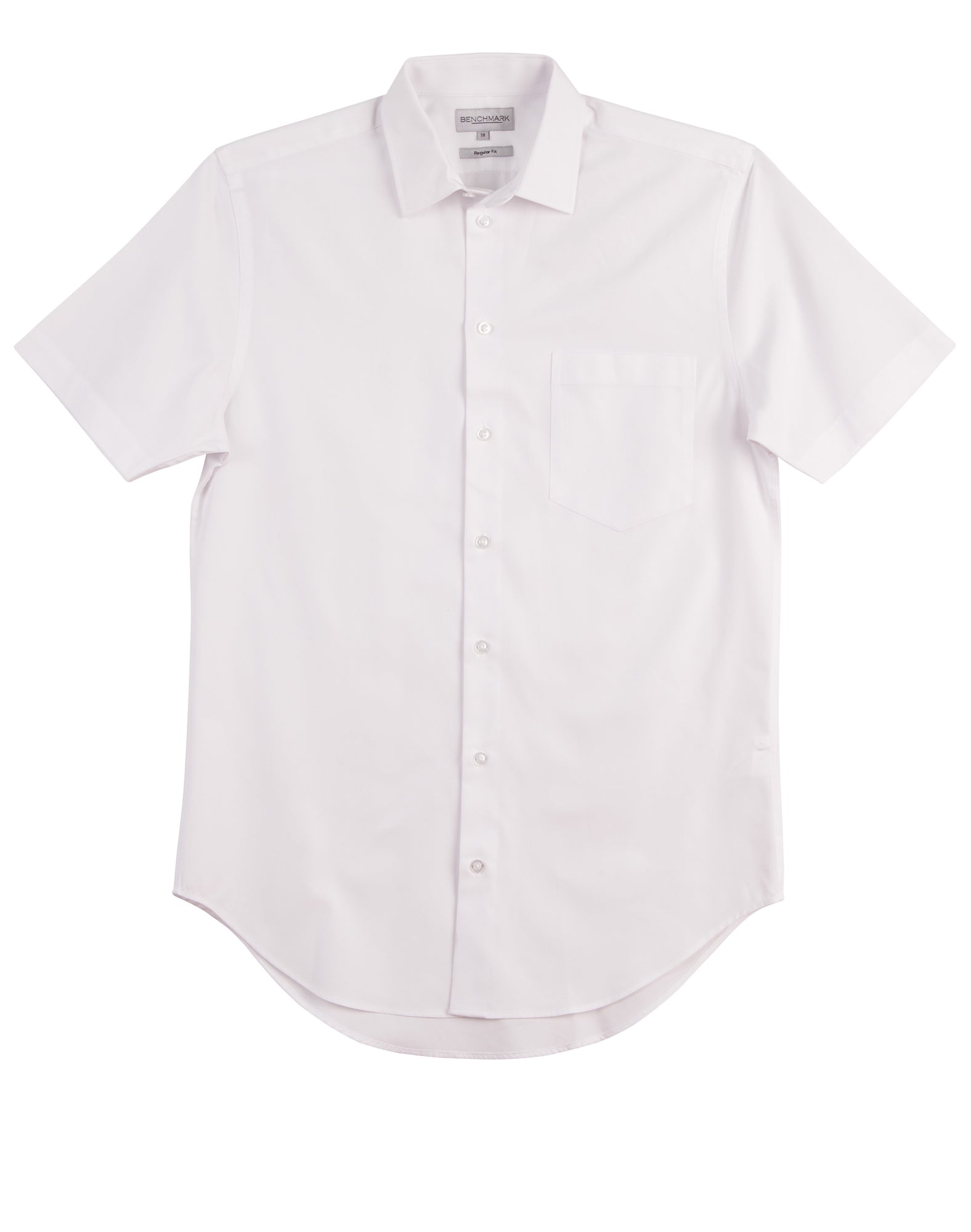 JCM7040S Men's CVC Oxford Short Sleeve Shirt