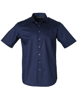 JCM7110S Barkley Mens Taped Seam Seam Sleeve Shirt