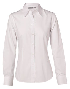 JCM8020L Women's Cotton/Poly Stretch Long Sleeve Shirt