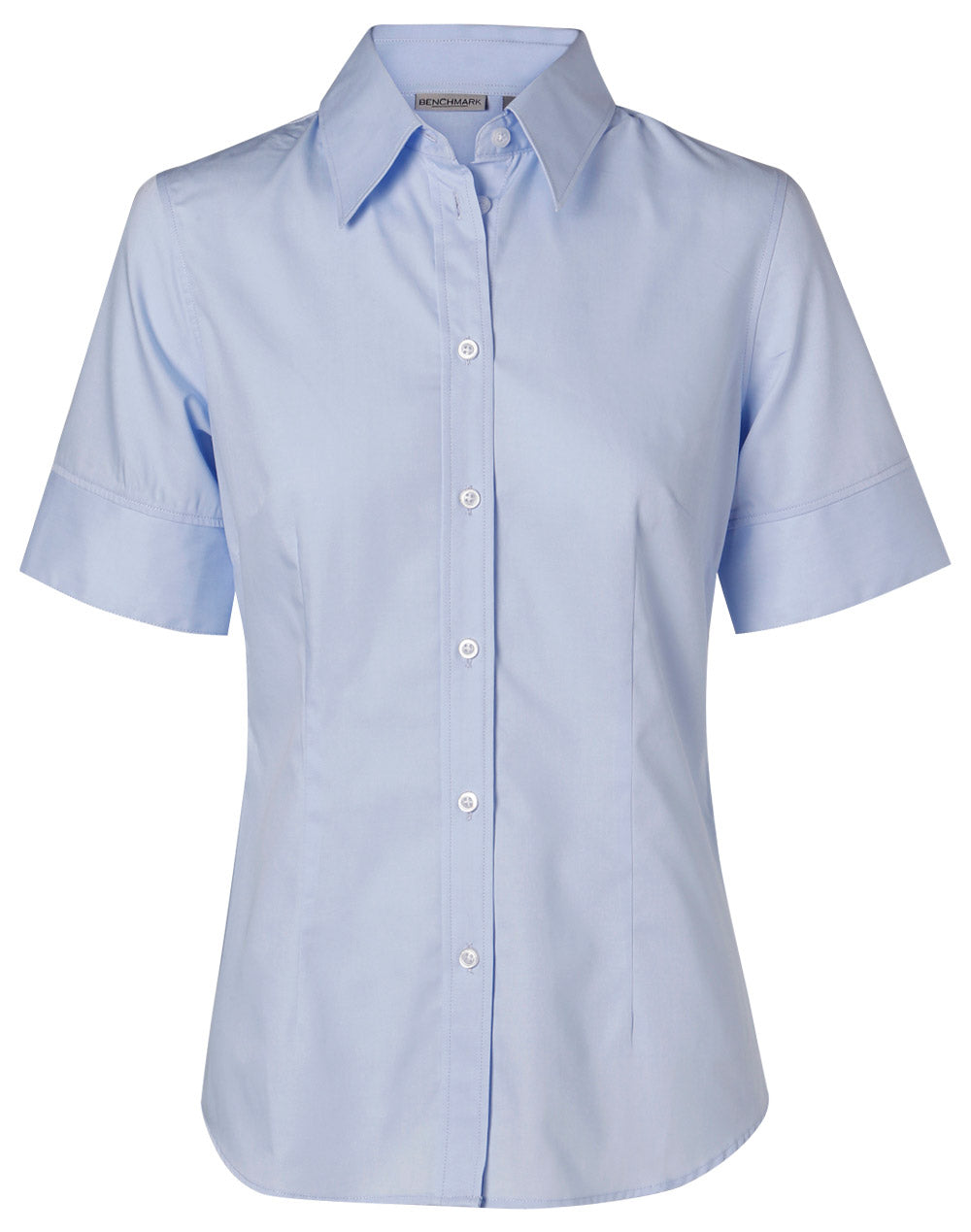 JCM8030S Women's Fine Twill Short Sleeve Shirt