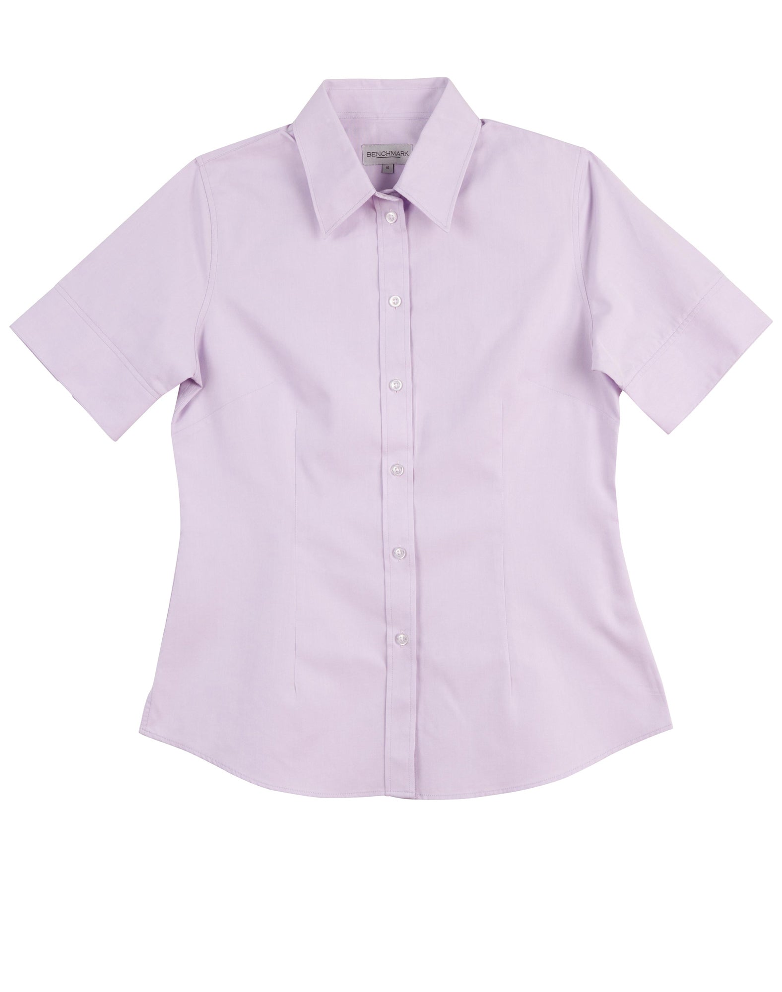 JCM8040S Women's CVC Oxford Short Sleeve Shirt