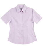 JCM8040S Women's CVC Oxford Short Sleeve Shirt