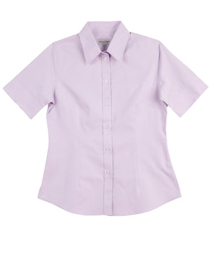 JCM8040S Women's CVC Oxford Short Sleeve Shirt