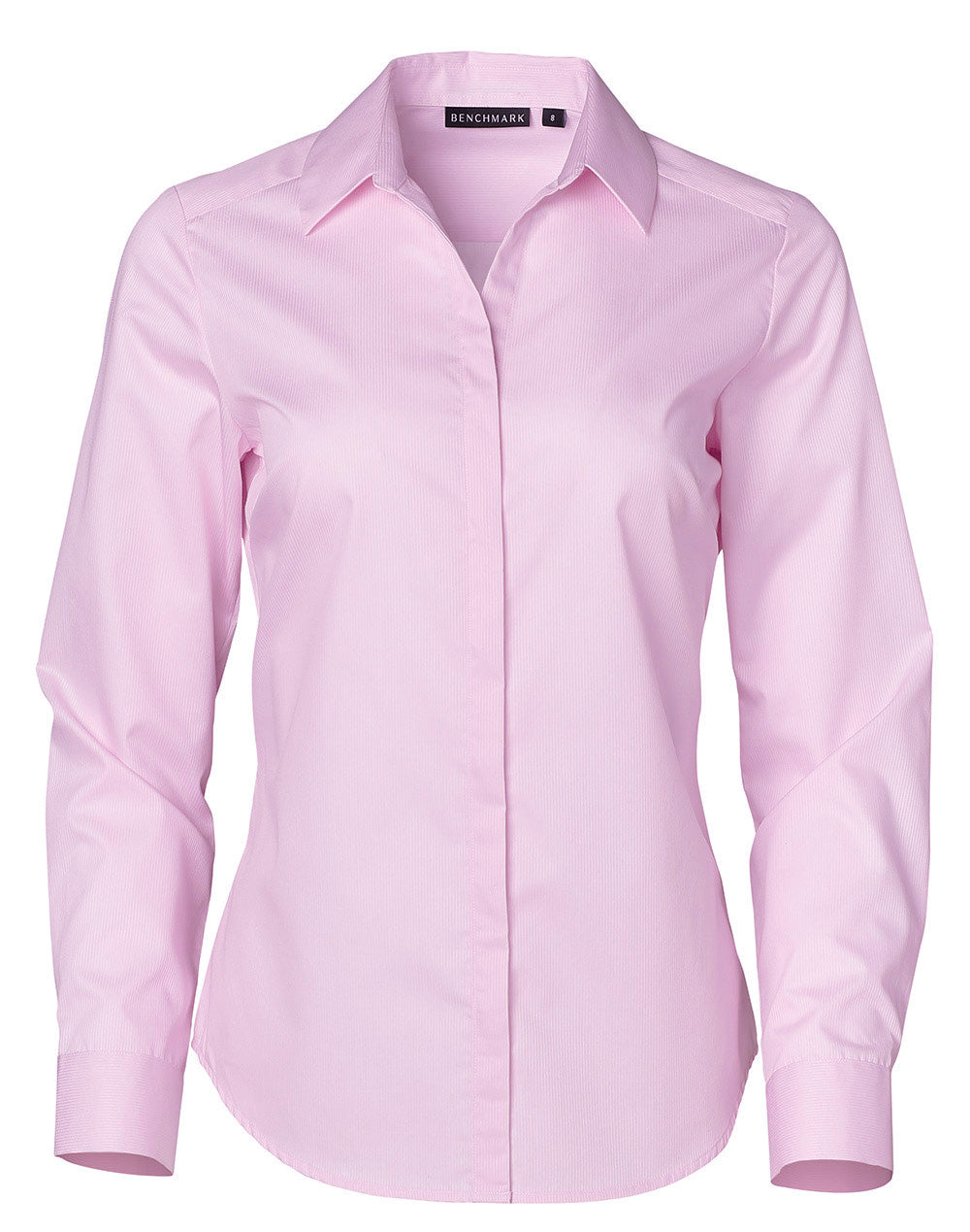 JCM8110L BARKLEY LADIES TAPED SEAM LONG SLEEVE SHIRT