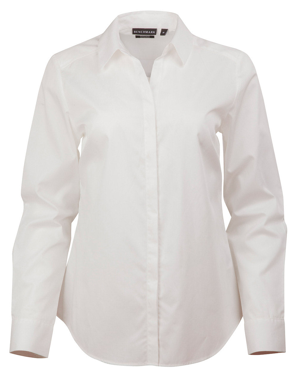 JCM8110L BARKLEY LADIES TAPED SEAM LONG SLEEVE SHIRT