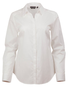 JCM8110L BARKLEY LADIES TAPED SEAM LONG SLEEVE SHIRT