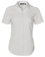 JCM8110S BARKLEY LADIES TAPED SEAM SHORT SLEEVE SHIRT