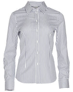 JCM8310L Ladies' Executive Sateen Stripe Long Sleeve Shirt