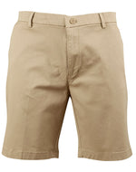 JCM9381 MENS STRETCH SLIMFIT BOSTON CHINO SHORTS