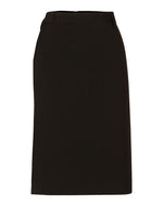 JCM9470 Women's Wool Blend Stretch Mid Length Lined Pencil Skirt