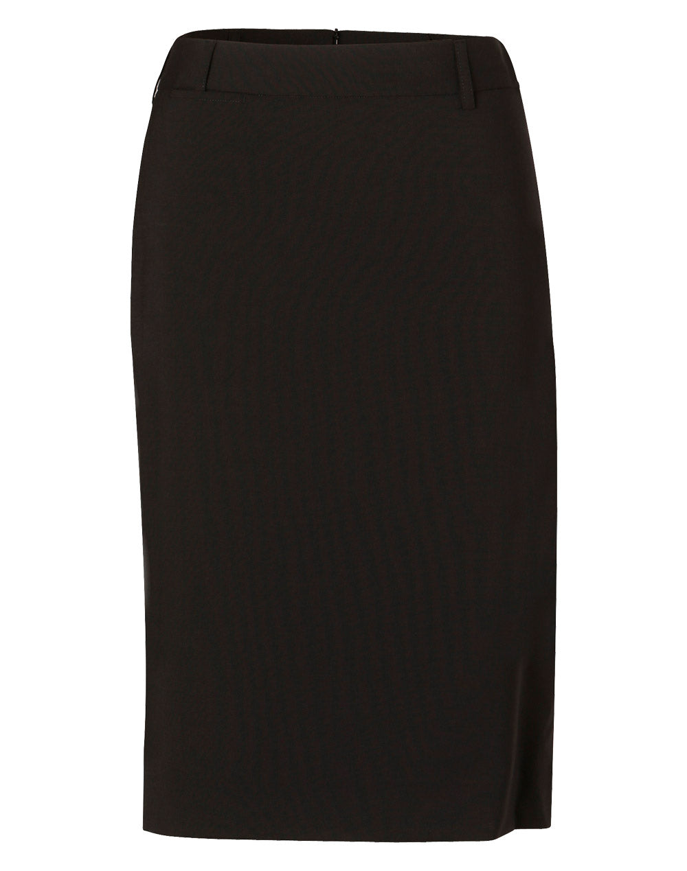 JCM9470 Women's Wool Blend Stretch Mid Length Lined Pencil Skirt