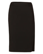 JCM9470 Women's Wool Blend Stretch Mid Length Lined Pencil Skirt