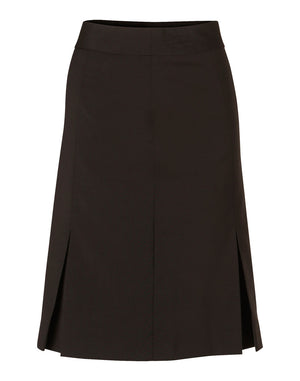 JCM9473 Women's Wool Blend Stretch Pleated Skirt