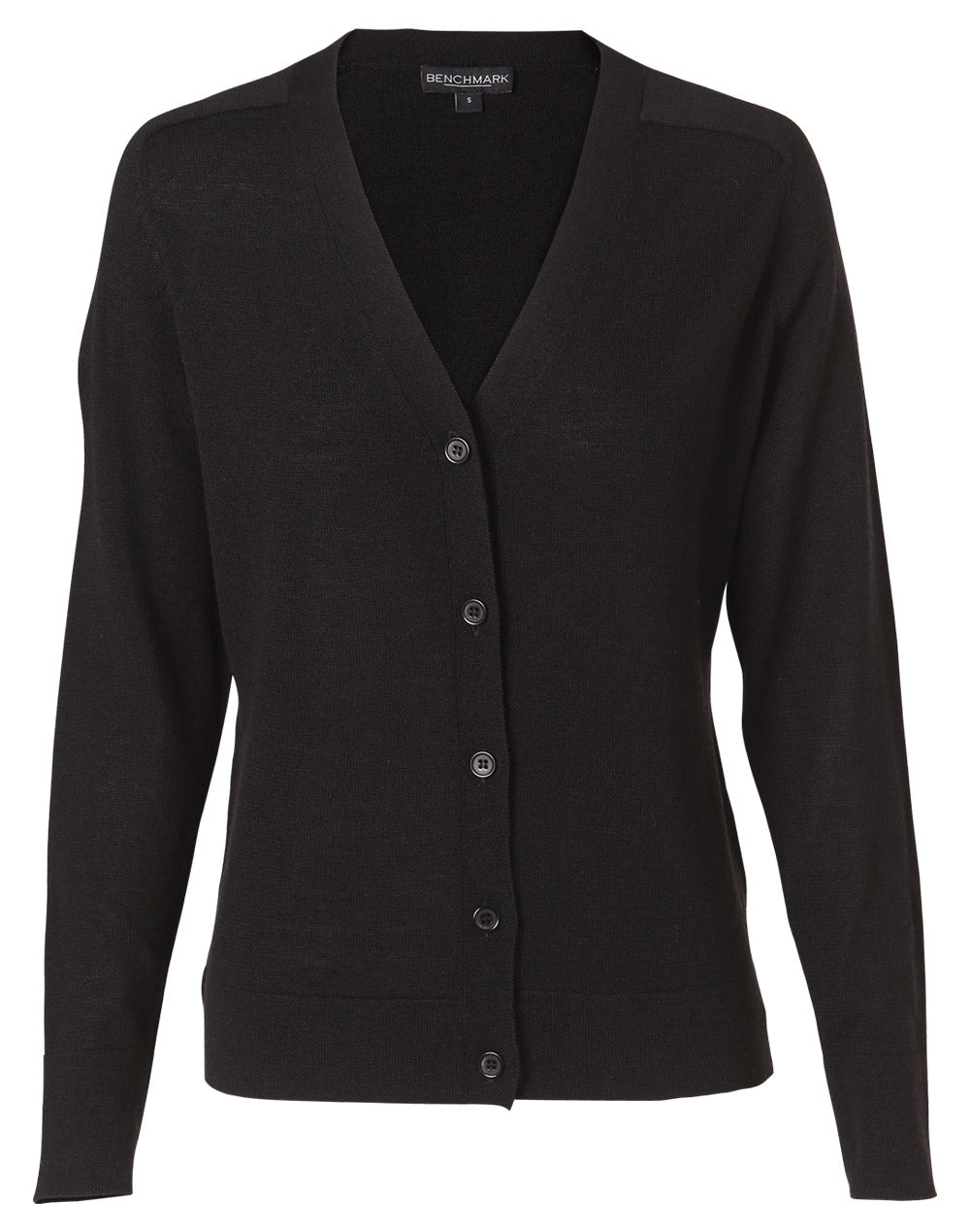 JCM9602 Women's V-Neck Long Sleeve Cardigan