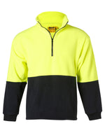 JCSW07 HI-VIS 2 TONE POLAR FLEECE