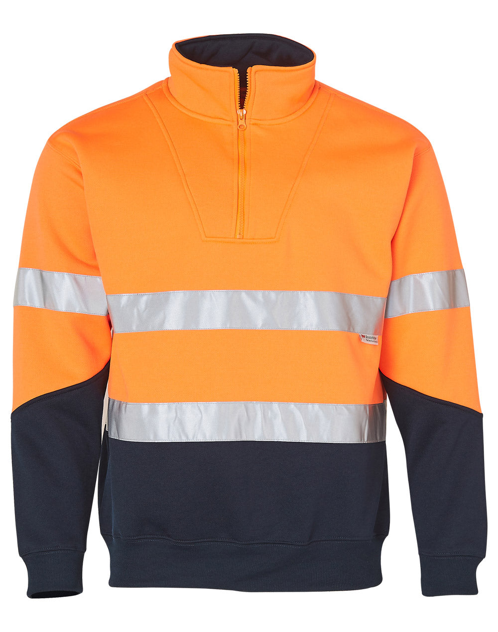 JCSW14 HI-VIS LONG SLEEVE FLEECE SWEAT