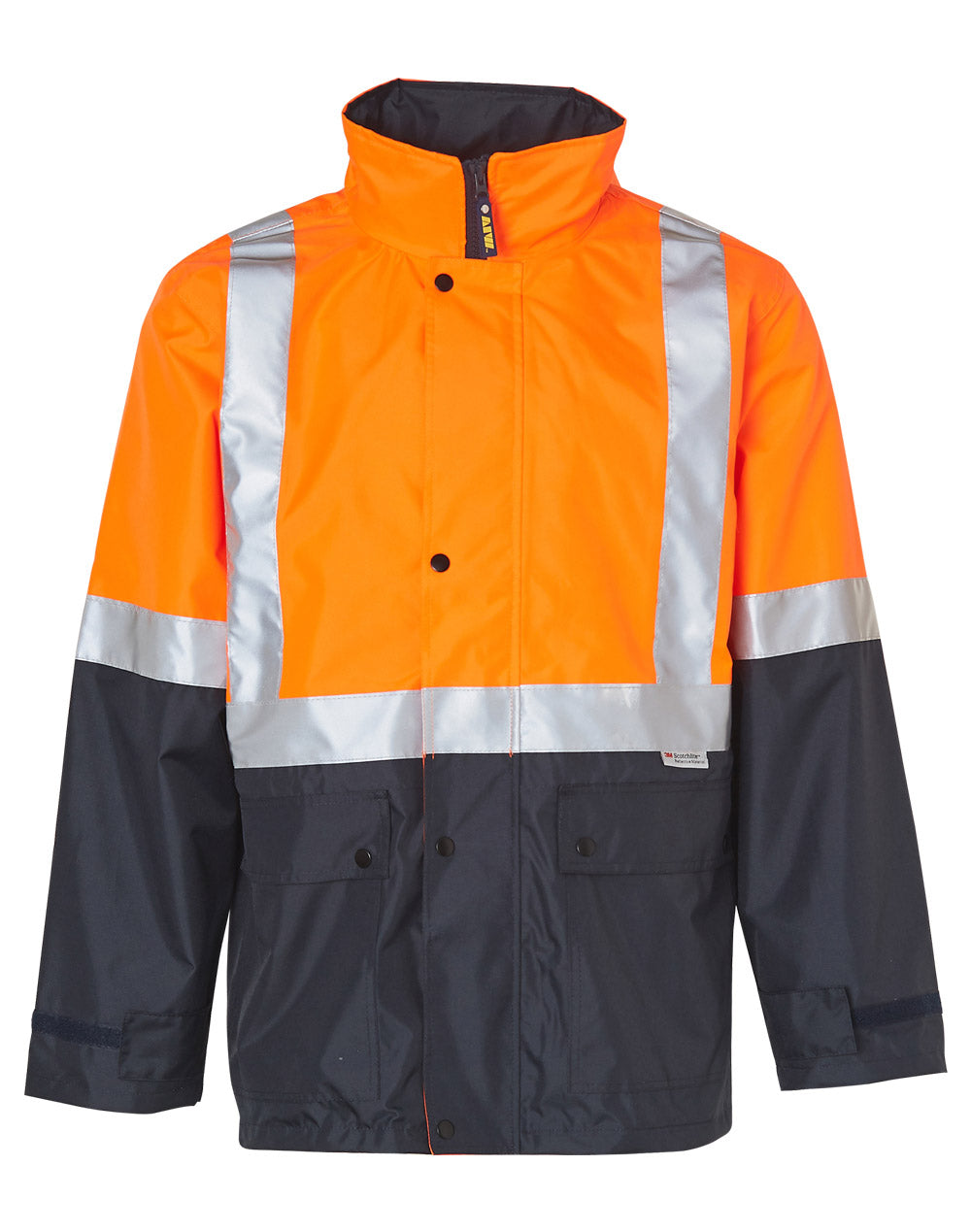 JCSW28A HI-VIS TWO TONE RAIN PROOF JACKET