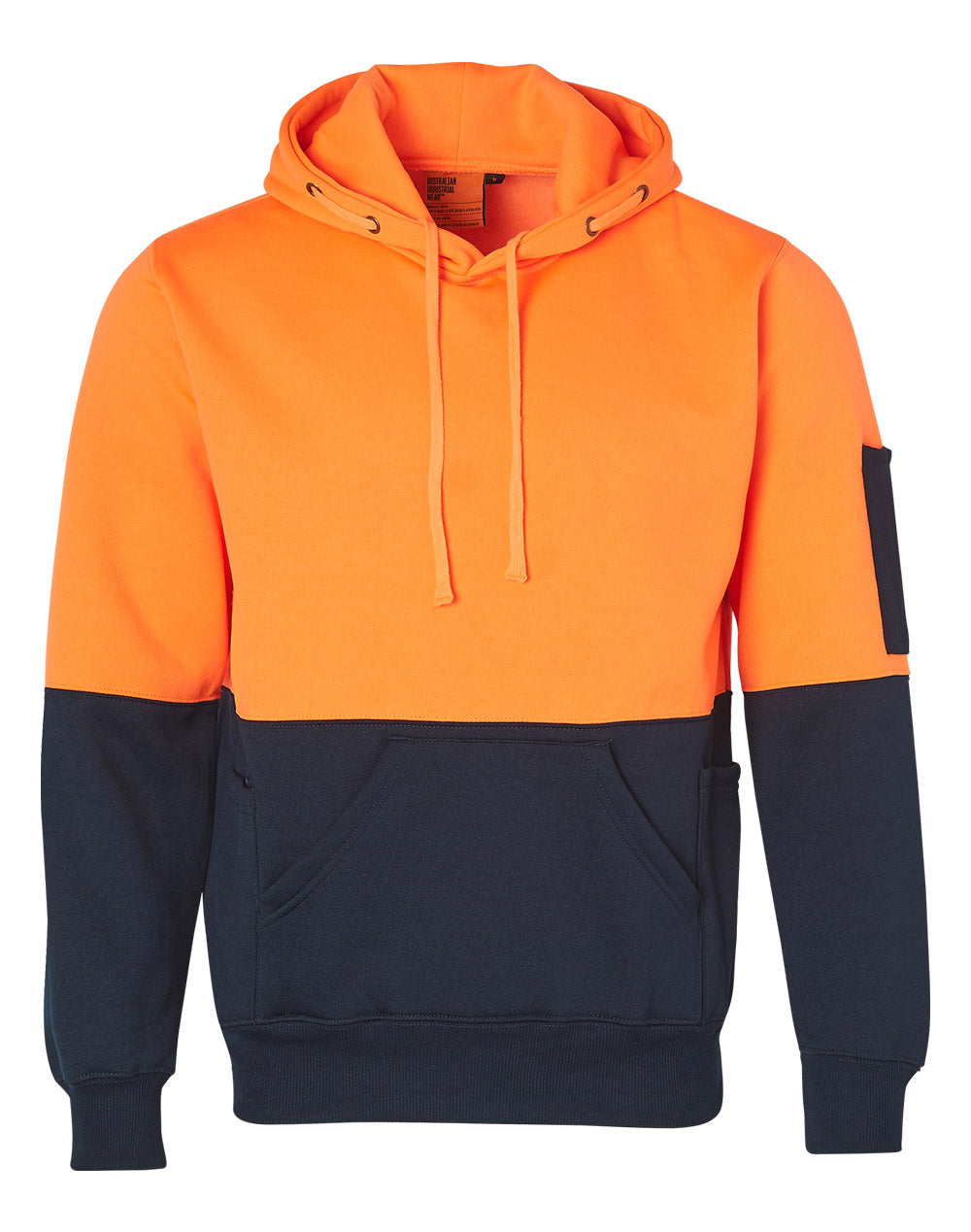 JCSW38 HI-VIS TWO TONE FLEECY HOODIE UNISEX