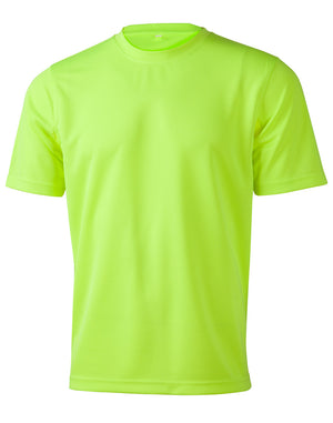 JCSW39 HI-VIS MINI WAFFLE SAFETY TEE-UNISEX