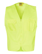 JCSW41 HI-VIS SAFETY VEST WITH ID POCKE