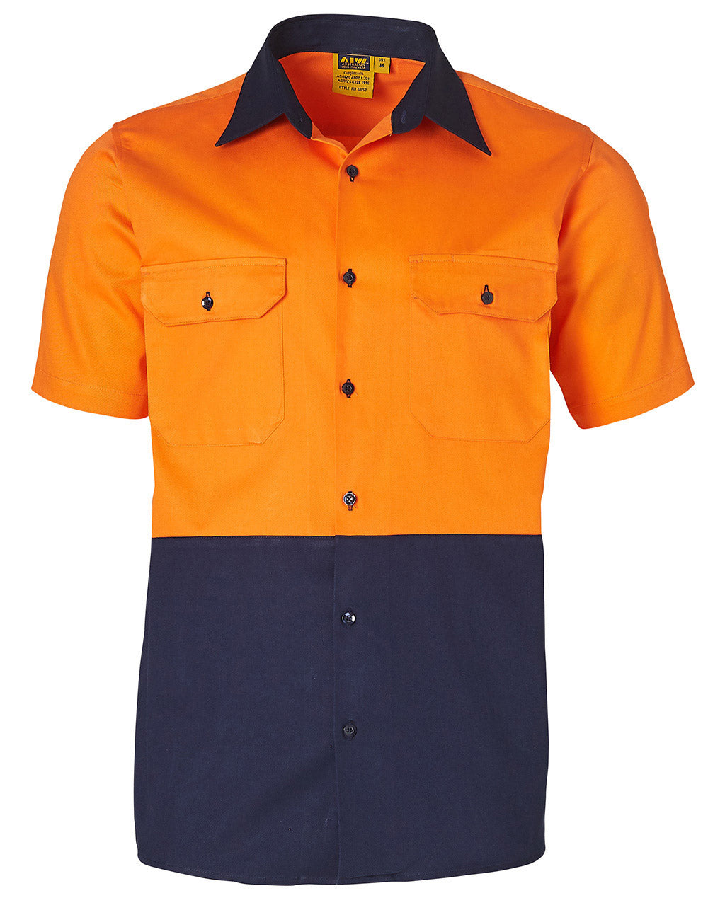 JCSW53 COTTON DRILL SAFETY SHIRT