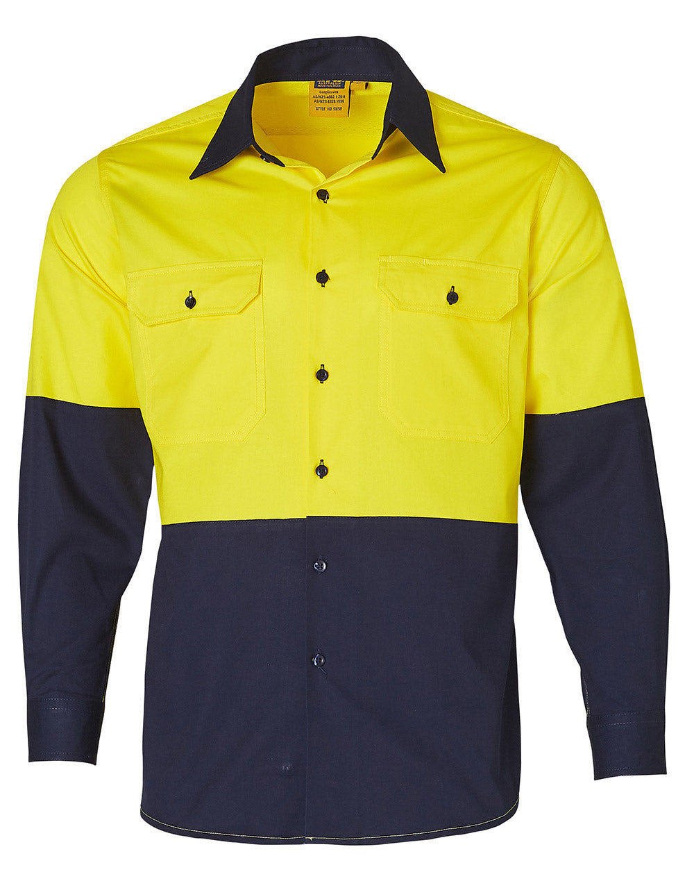 JCSW58 LONG SLEEVE SAFETY SHIRT