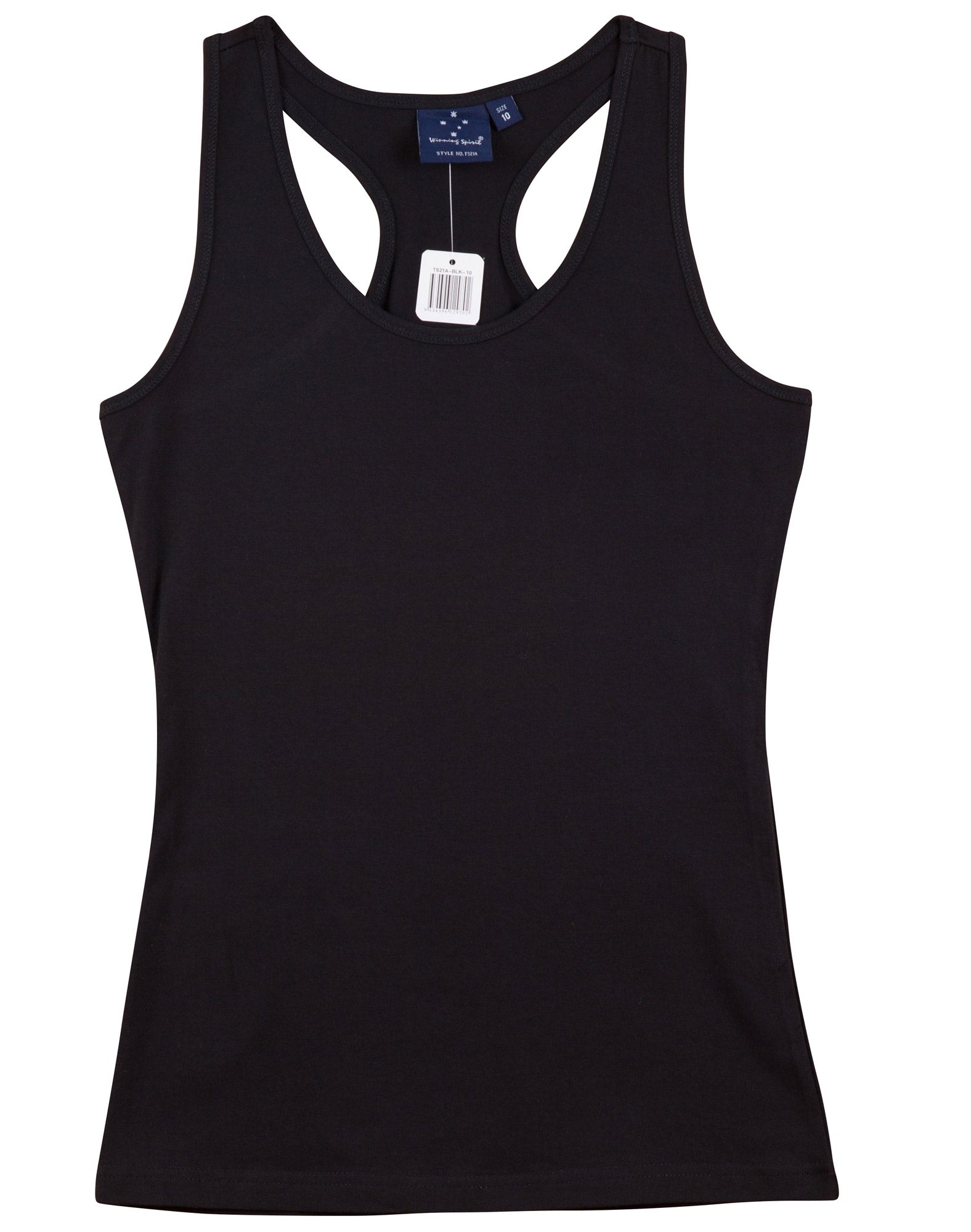 JCTS21A STRETCH RACEBACK SINGLET Ladies