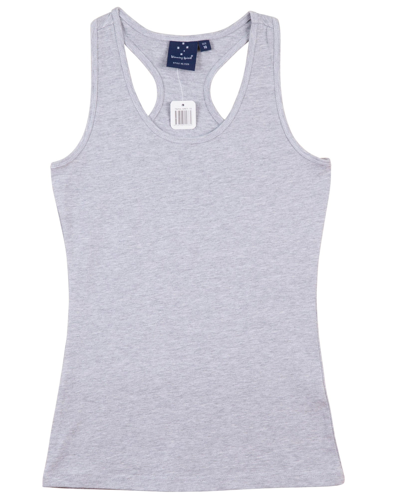 JCTS21A STRETCH RACEBACK SINGLET Ladies