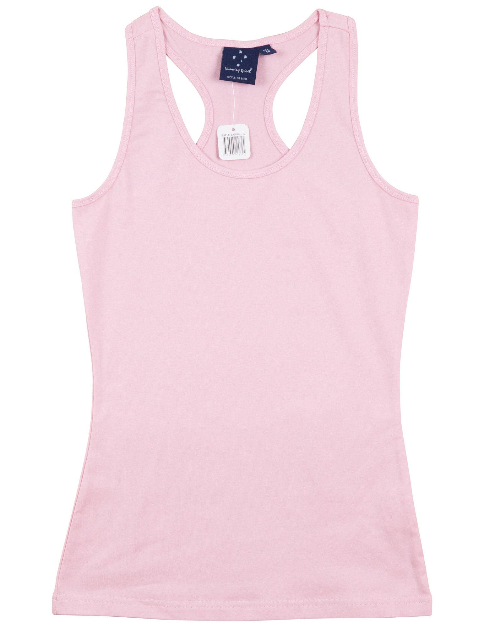 JCTS21A STRETCH RACEBACK SINGLET Ladies