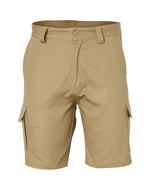 JCWP06 MEN'S COTTON DRILL CARGO SHORTS