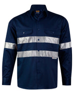 JCWT04HV Cotton Drill Long Sleeve Work Shirts