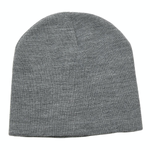 JC4405 Heather Skull Beanie