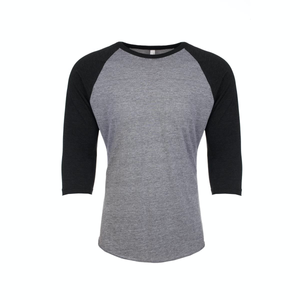 JCNL6051 Unisex Tri-Blend 3/4 Raglan