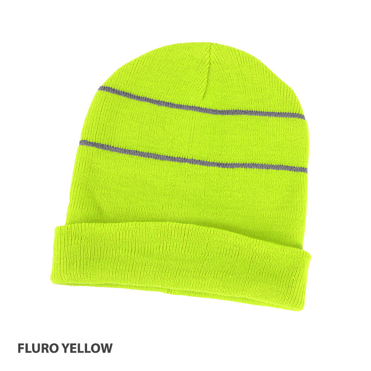 JCAH769 BEANIE WITH REFLECTIVE TRIMS