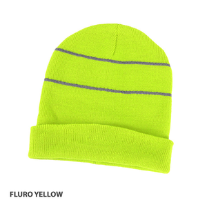 JCAH769 BEANIE WITH REFLECTIVE TRIMS